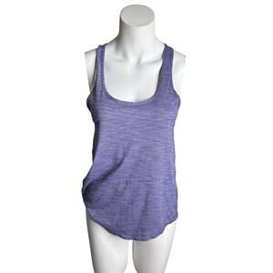 Lululemon Tank Women's est. 8 Purple Space Dyed "Salute the Sun"